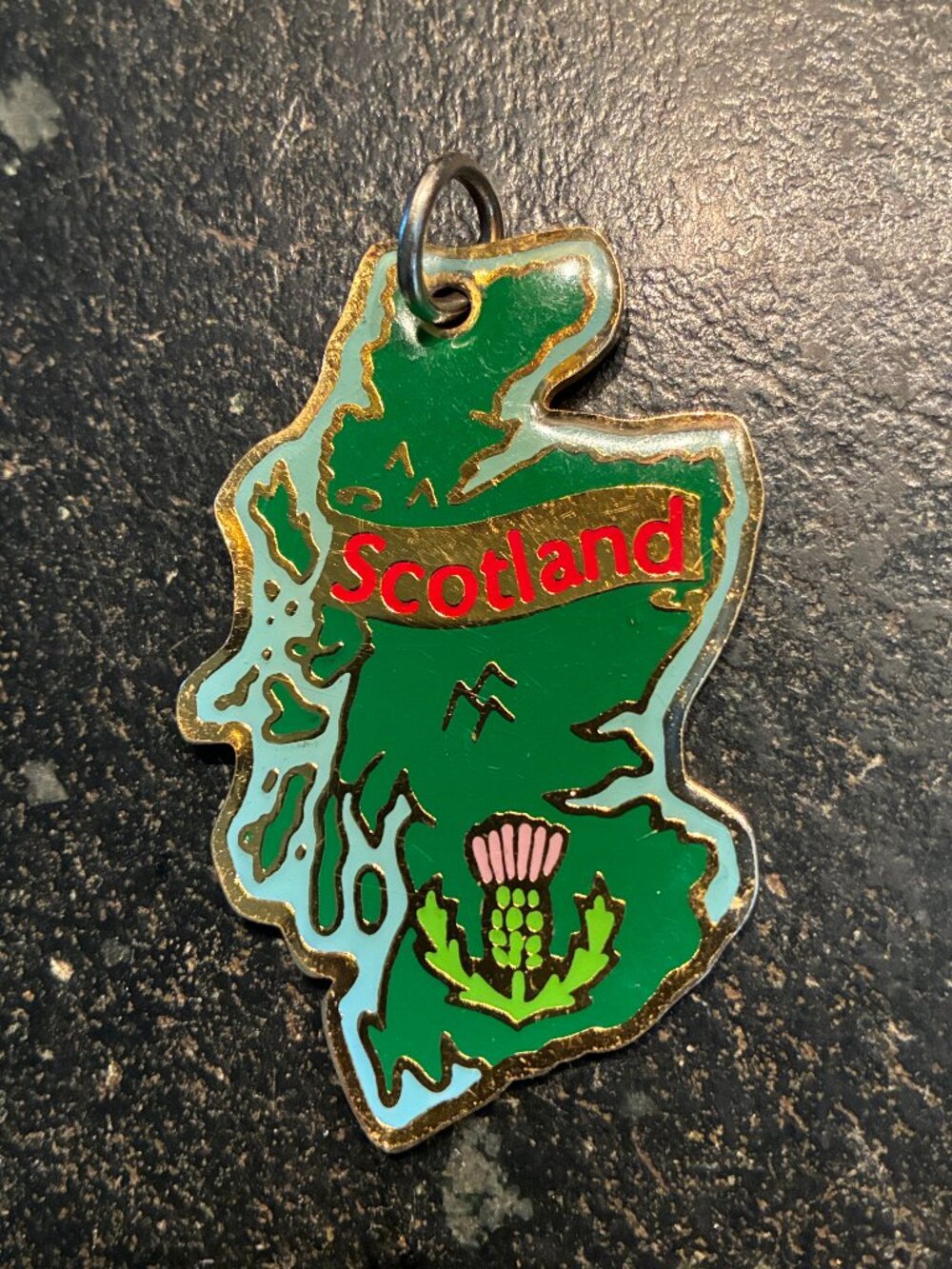 Vintage, Authentic Scotland Charm, Ornament, Pendant